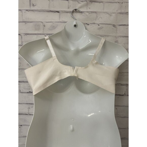 Olga Size 44DD No Side Effects Contour Underwire Bra Ivory GF6781A - Picture 3 of 12